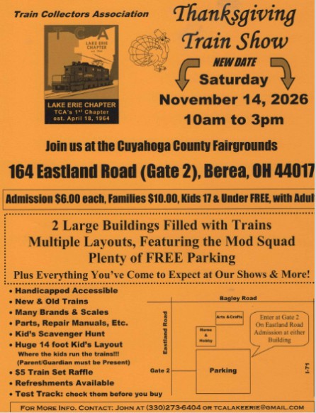 TCA Train Show